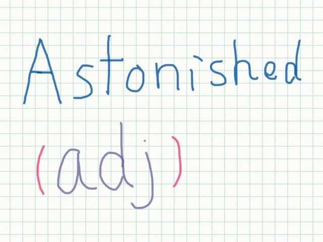 Video Vocabulary - astonished definition class=