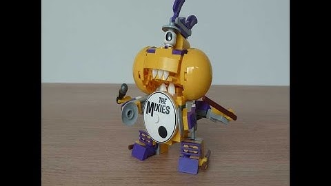 LEGO MIXELS MIXIES MAX Instructions Mixels Series 7 Jamzy Tapsy Trumpsy