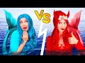 GOOD MERMAID VS BAD MERMAID || New Girl in School Is Mermaid! by Challenge Accepted