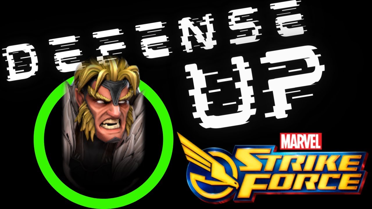 Alternative Build for Weapon X MSF MARVEL Strike Force Defense Up