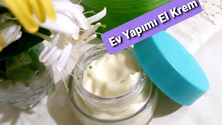 El Lekesi Için Doğal Krem / Cilt Beyazlatıcı El Kremi Ev Yapımı / Yaşlılık Lekesine Son