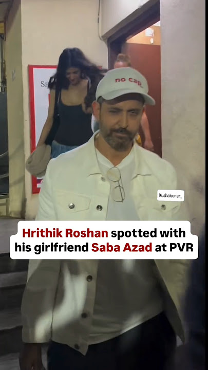 Hrithik Roshan Spotted with Saba Azad and his kids at PVR Juhu | Latest updates | News | #shorts