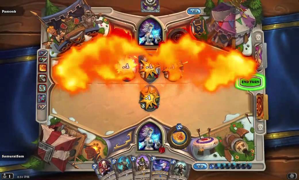 Hearthstone Sam's Crazy Mage Arena Deck (Part 3) YouTube