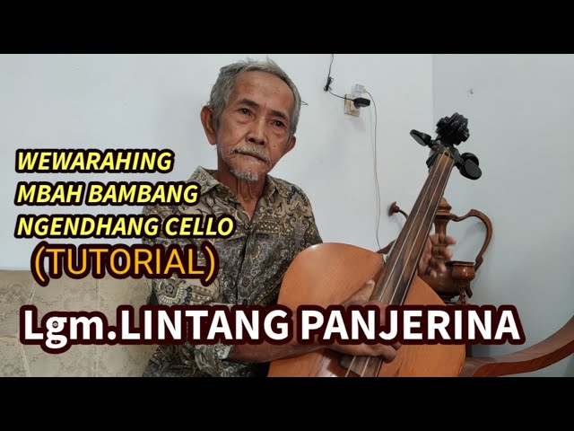 LINTANG PANJERINA - Mbah Bambang ngajari ngendhang. class=