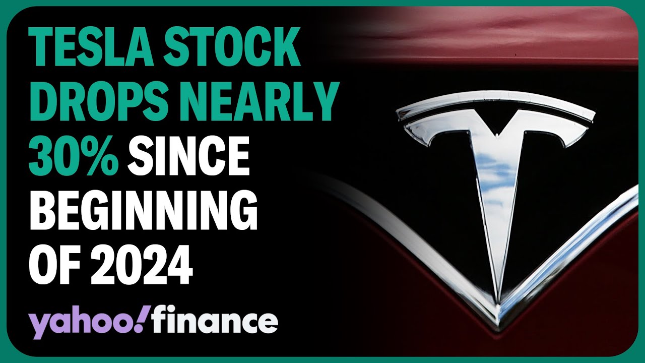 Tesla stock extends decline, losses reach nearly 30% since start of the year