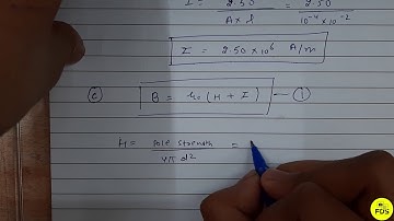 HC VERMA SOLUTION |  Magnetic Properties of Matter  | Chapter 37 | Question 4 | Free  Doubt Solution