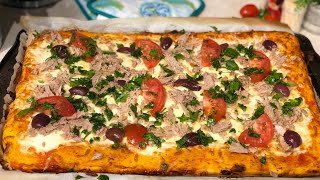 Pizza Tunisienne - Tiburtina (réussite garantie)