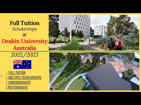 Deakin University Scholarship Australia | Full Tuition