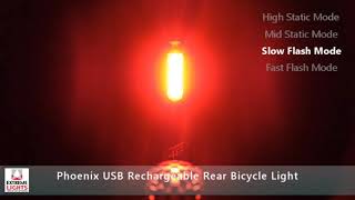 Extreme Lights Phoenix USB Rechargeable Rear Bicycle Light screenshot 2