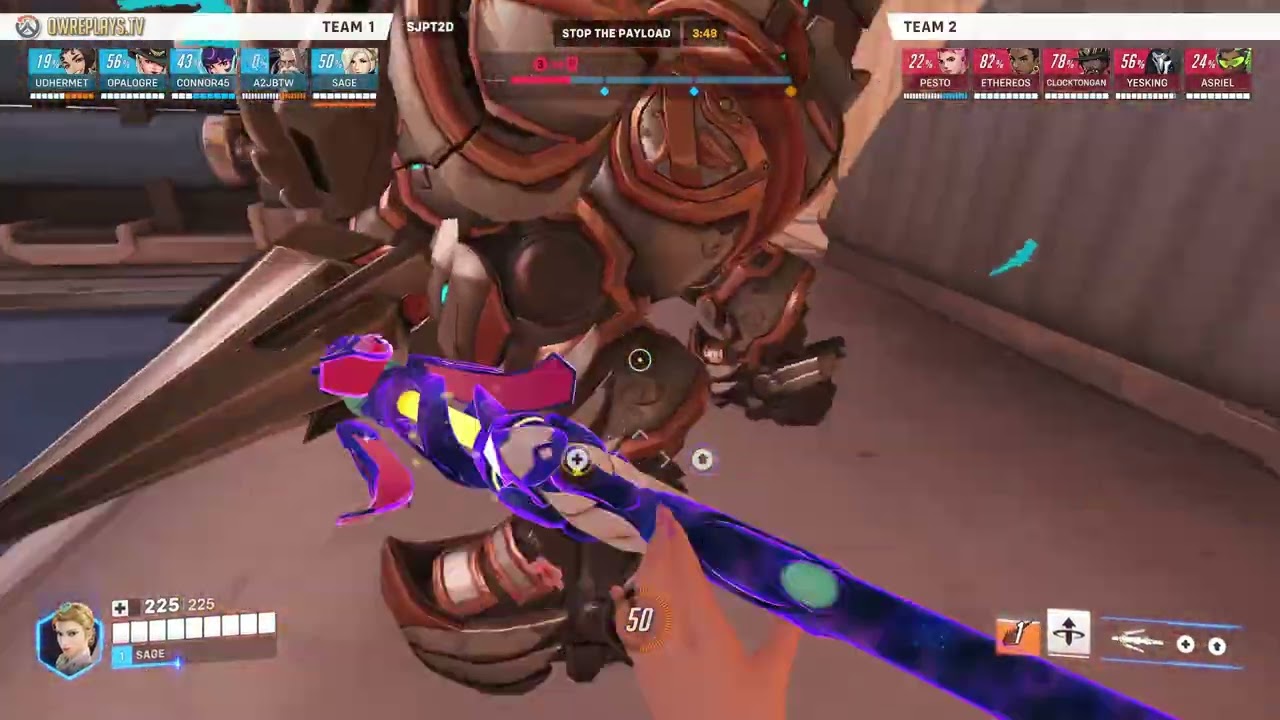 Watch point game by SAGE — Overwatch 2 Replay SJPT2D
