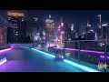 Neon Rooftop Night 🏙️ | Lofi Beats To Unwind | 3 Hours