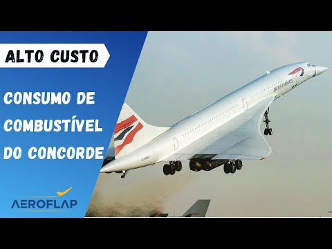 Você sabe quanto o Concorde consumia de combustível em cada voo?