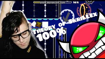 Geometry Dash - Theory of SkriLLex by Noobas (Very Easy Demon) 100% COMPLETE
