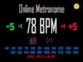 Metronomo Online - Online Metronome - 78 BPM 4/4