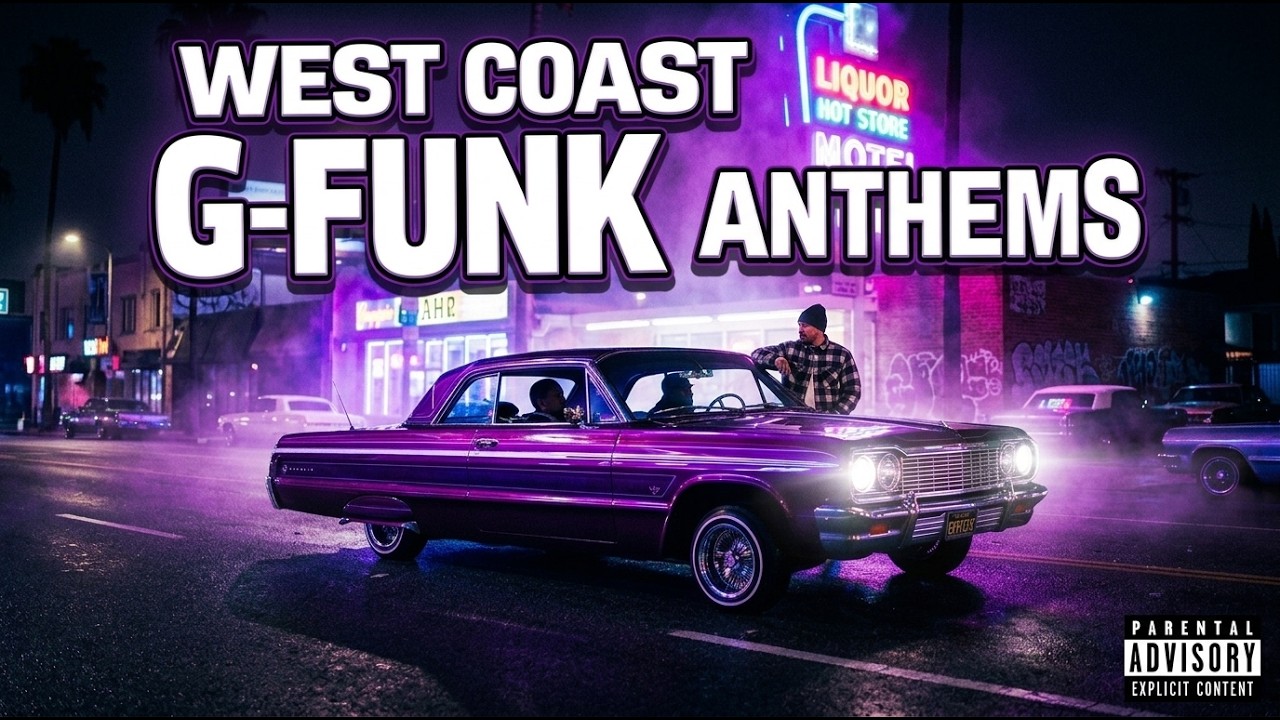 Ultimate G-Funk Playlist 🌅 Best 90s West Coast Hip Hop Mix for