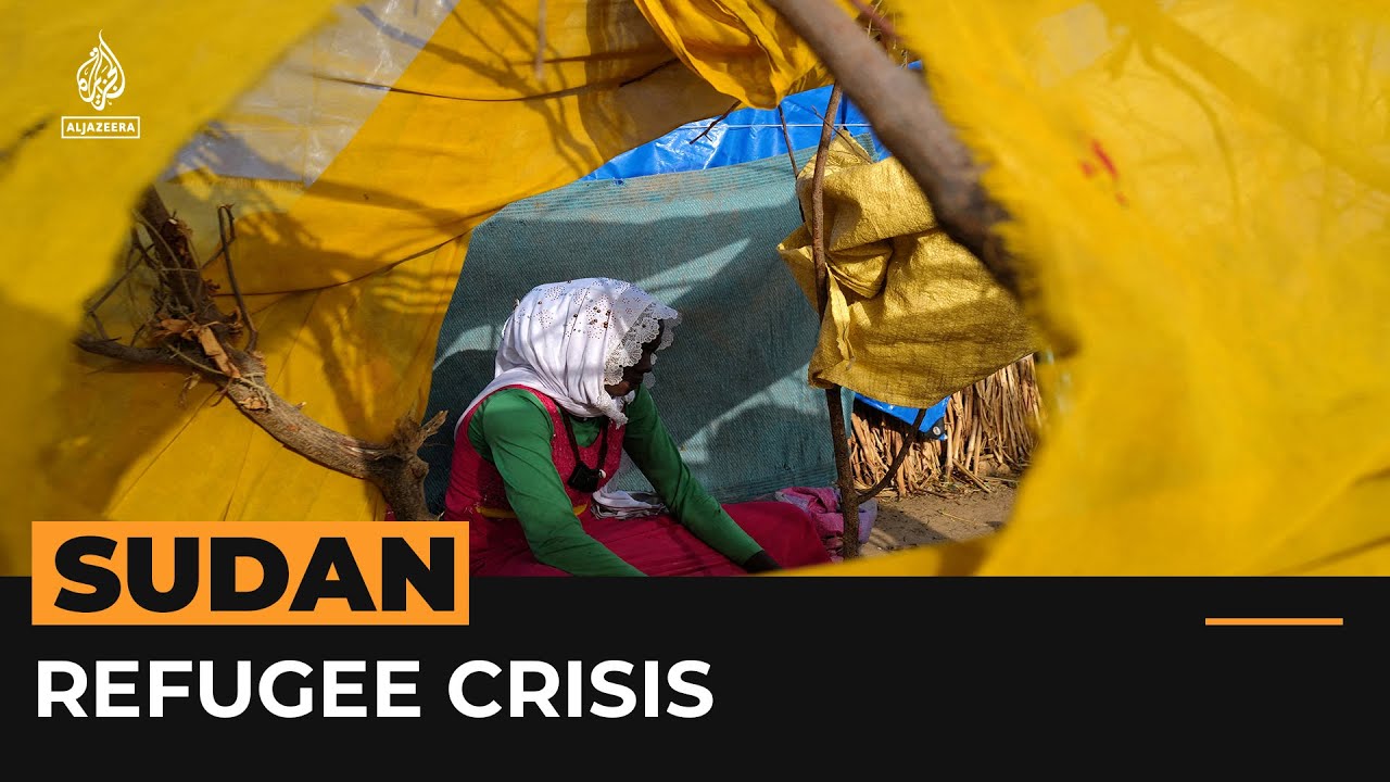 القتال في السودان يدفع مخيمات اللاجئين إلى حافة الانهيار | قناة الجزيرة الإخبارية