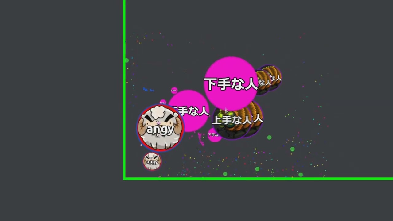 New Update Germs.io FFA X32 Tricksplit サムライくまもと