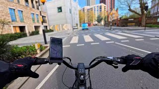 Wednesday Morning EBike Parcel Deliveries Across Central London  I Brought A New Backpack!