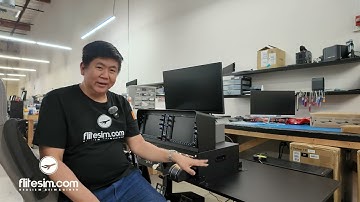 Flight Simulator Height-Adjustable Desk by FliteSim.com