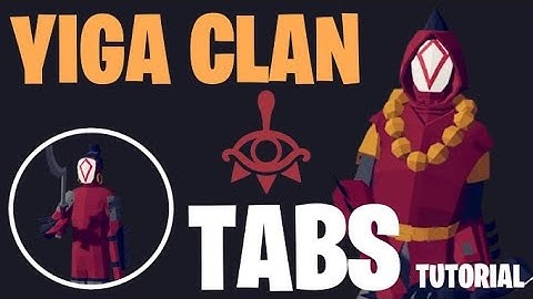 Creating the Yiga Clan from BOTW in TABS Unit Creator