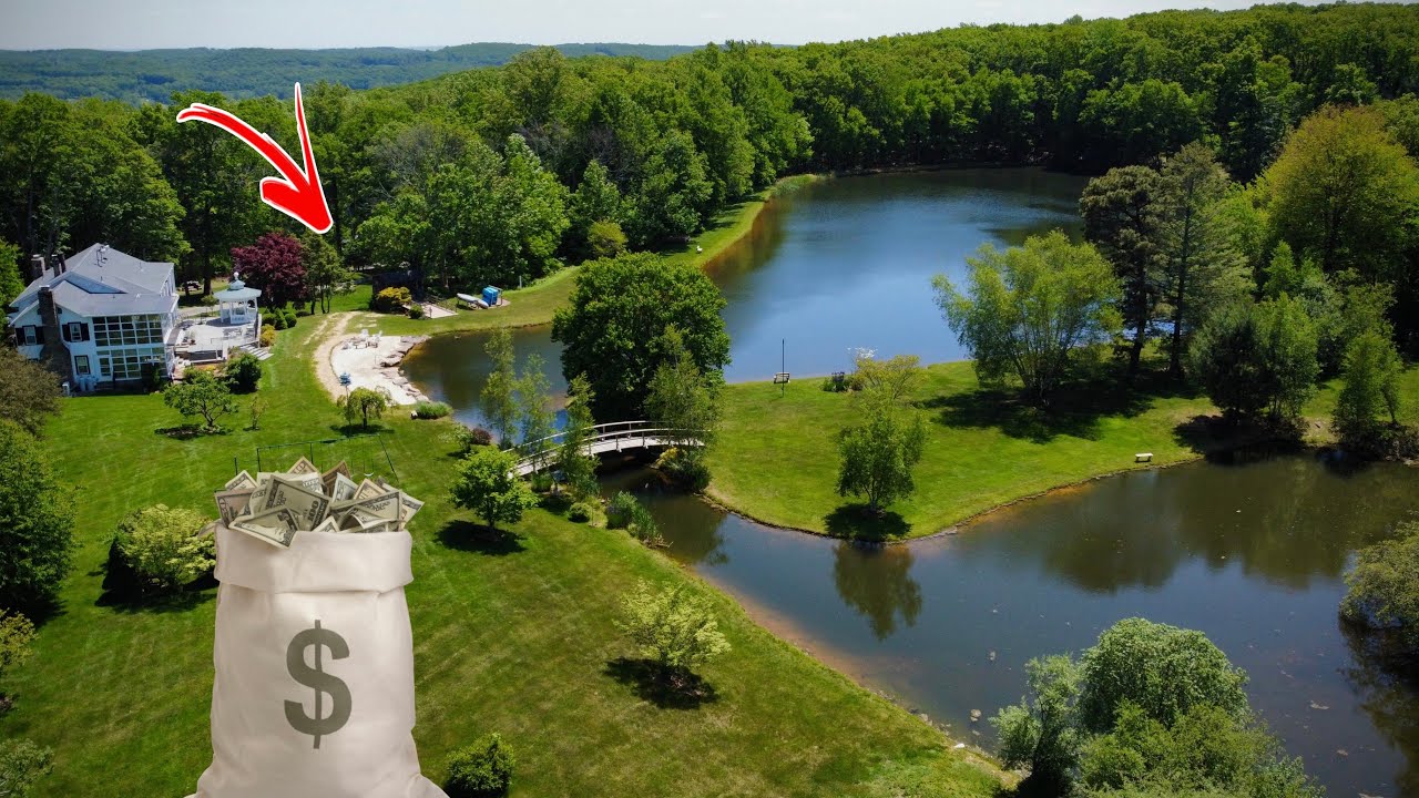BASS FISHING INSANE $10 MILLION PROPERTY! (loaded)