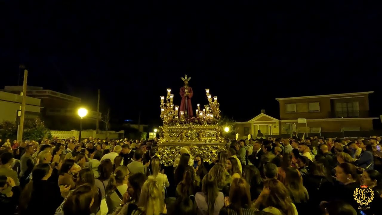 Cautivo de Huelva 2023 | Parte final subida cuesta C/ Palos | AM Polillas de Cádiz | Lunes Santo