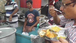 Methi Motor Malai | Mix Veg | Chana Masala | Veg Tarka with Roti | Street Food Kolkata Dacres Lane