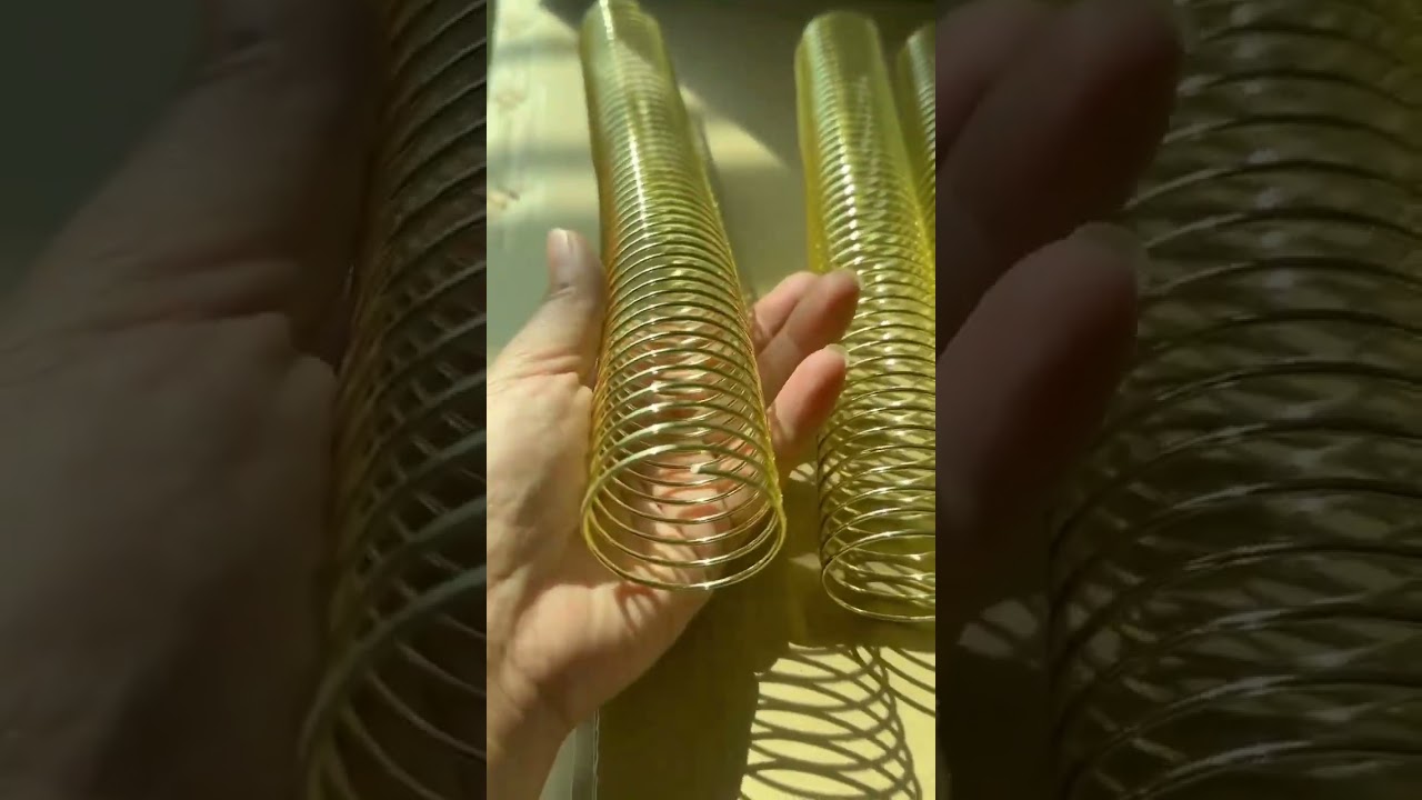 Very very fine notebook binding coils ！