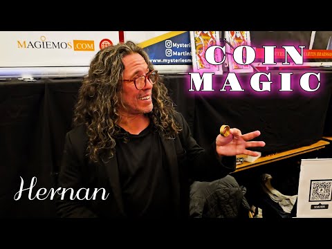 Hernan Maccagno performs his AMAZING "FOOL US" coin magic routine!