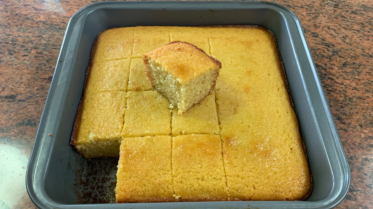 Easy & Tasty Buttermilk Cornbread - YouTube