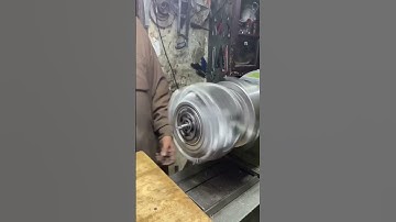 Assembly balance in Lathe Chuck #shortsfeed #machine #lathemachine