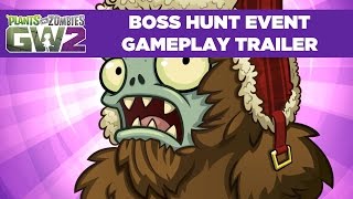 Boss Hunt Event Gameplay Trailer | Plants vs. Zombies Garden warfare 2