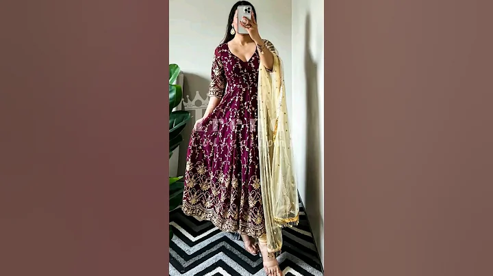 👌party wear anarkali haul💃#viral #viralvideo #trending #short #shorts #youtubeshorts #ytshorts #yt