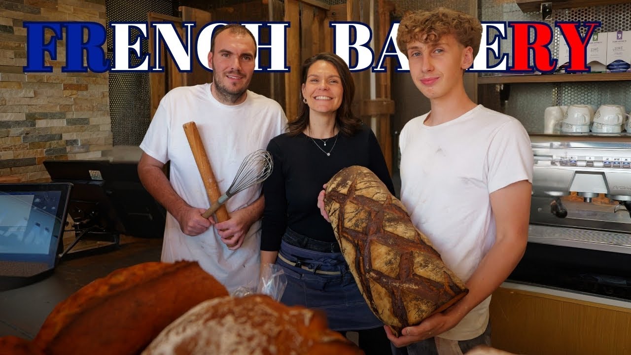 День во французской семейной пекарне — начало в 4 утра | Хлеб, выпечка и шоколад | 🇫🇷