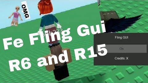 Roblox Fe Script Showcase | Fling GUI | Fluxus and Hydrogen and Delta