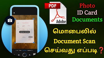 Document Scan in mobile tamil | Document PDF Creator tamil | Star online
