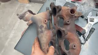 How to replace Exhaust manifolds on a Gen 3 Montero