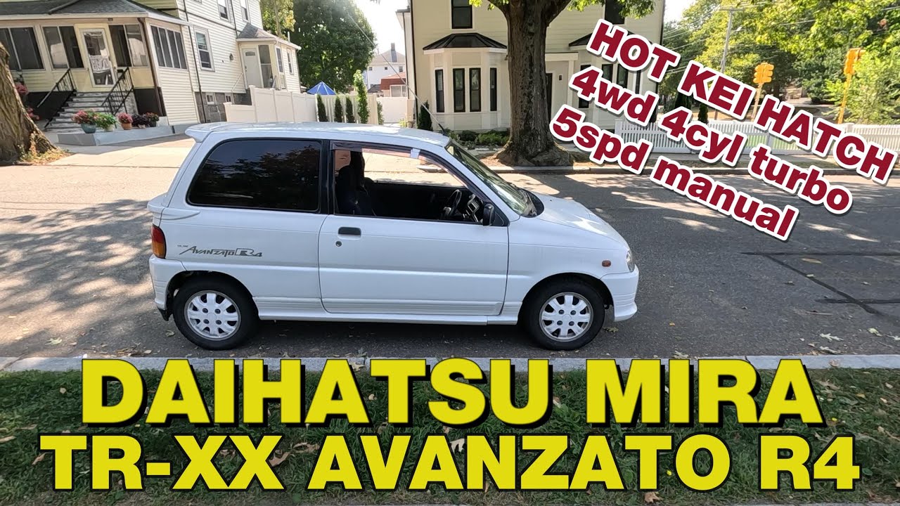 Daihatsu Mira TR-XX Avanzato R4 (L512S) Overview - 4WD 4 cylinder