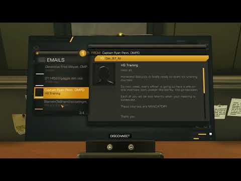 Deus Ex Human Revolution - Detroit Police Station CWAGNER Computer Password