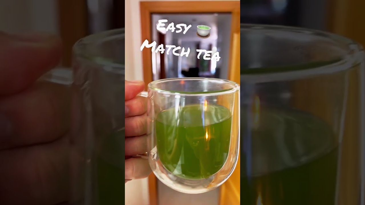 Super Easy Matcha Tea Method 