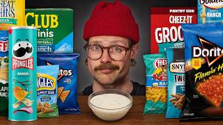I Tested EVERY Ranch Snack.. as real ranch
