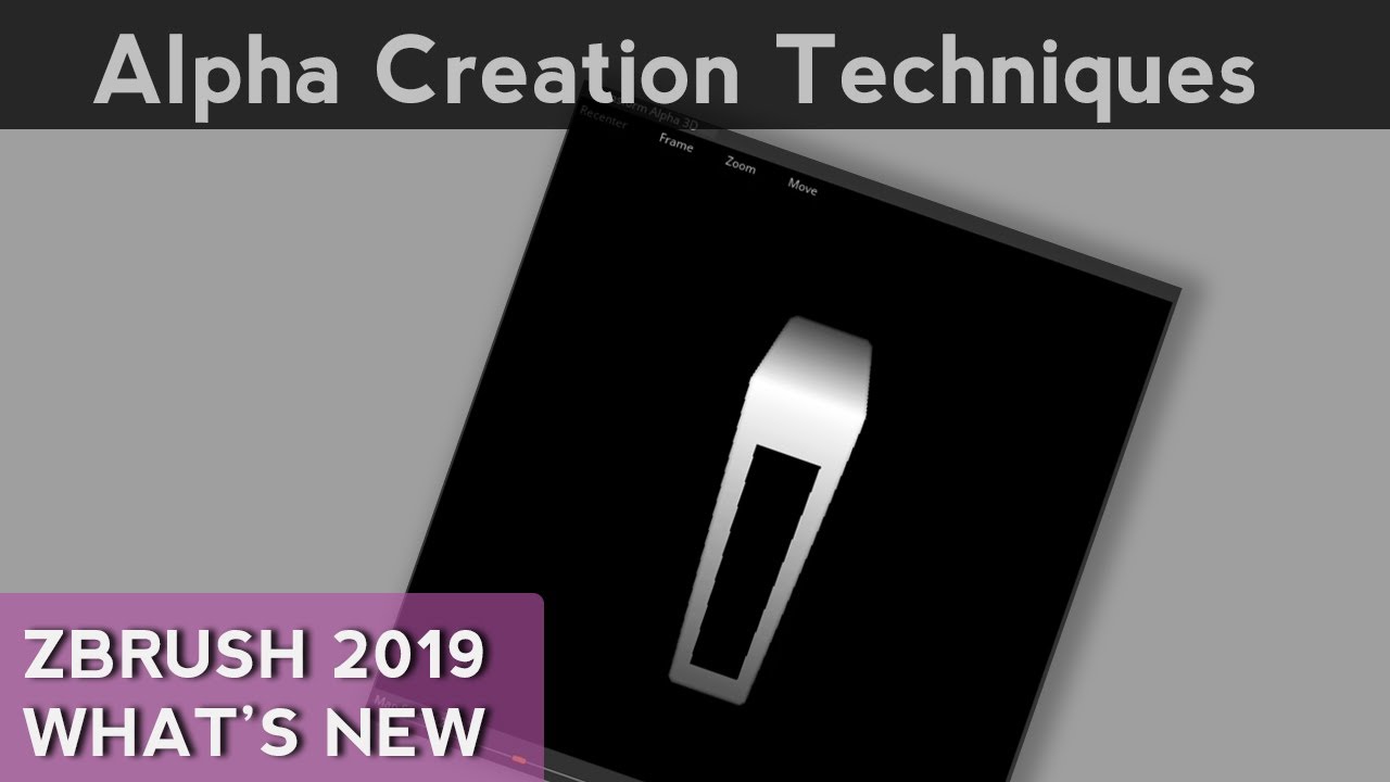 043 ZBrush Alpha Creation Techniques - YouTube
