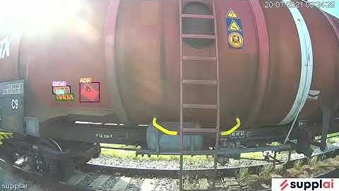 Rail OCR based on AI from supplai