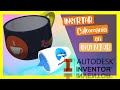 ✅ Como insertar calcomanía o imagen a un pieza de INVENTOR || CON TRANSPARENCIA