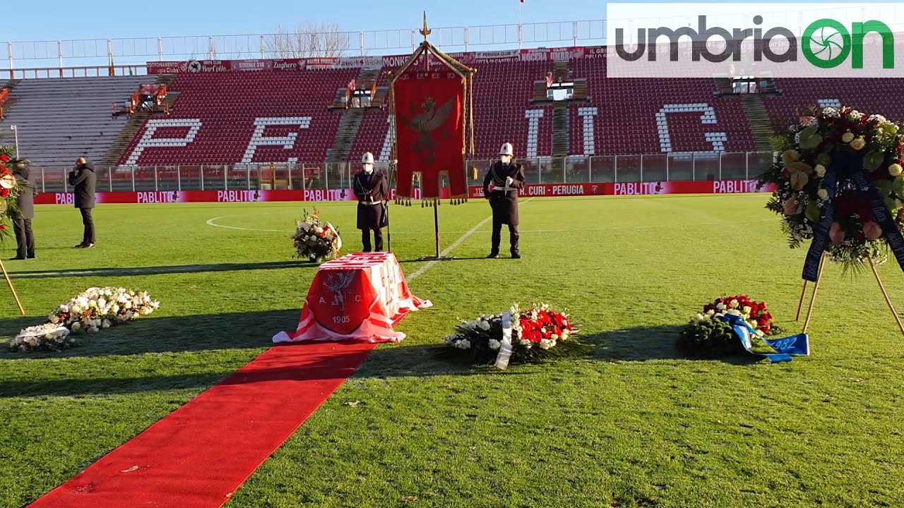 Perugia, la commemorazione di Paolo Rossi al 'Curi'