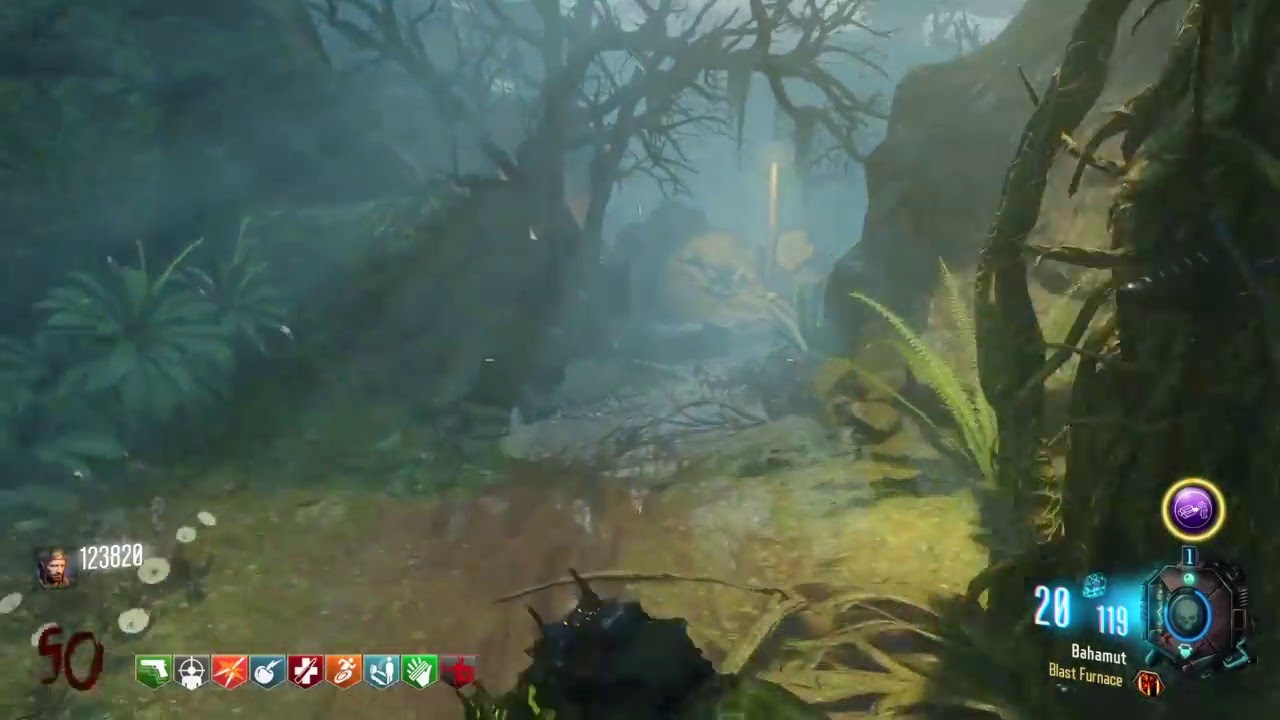 Zetsubou No Shima || Round 50 Invisible Zombie/Zombie In Ground Glitch