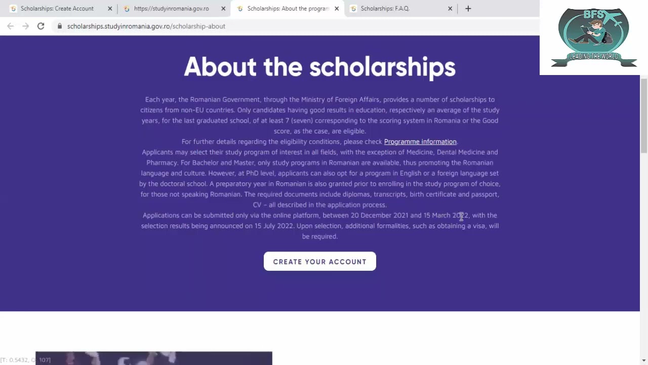 Romania Government Scholarship 2022-23 | BS/MS/PhD | Fully Funded Scholarships