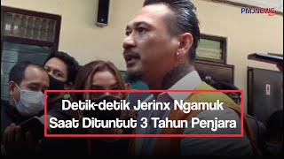 Detik-detik Jerinx Ngamuk Saat Dituntut 3 Tahun Penjara