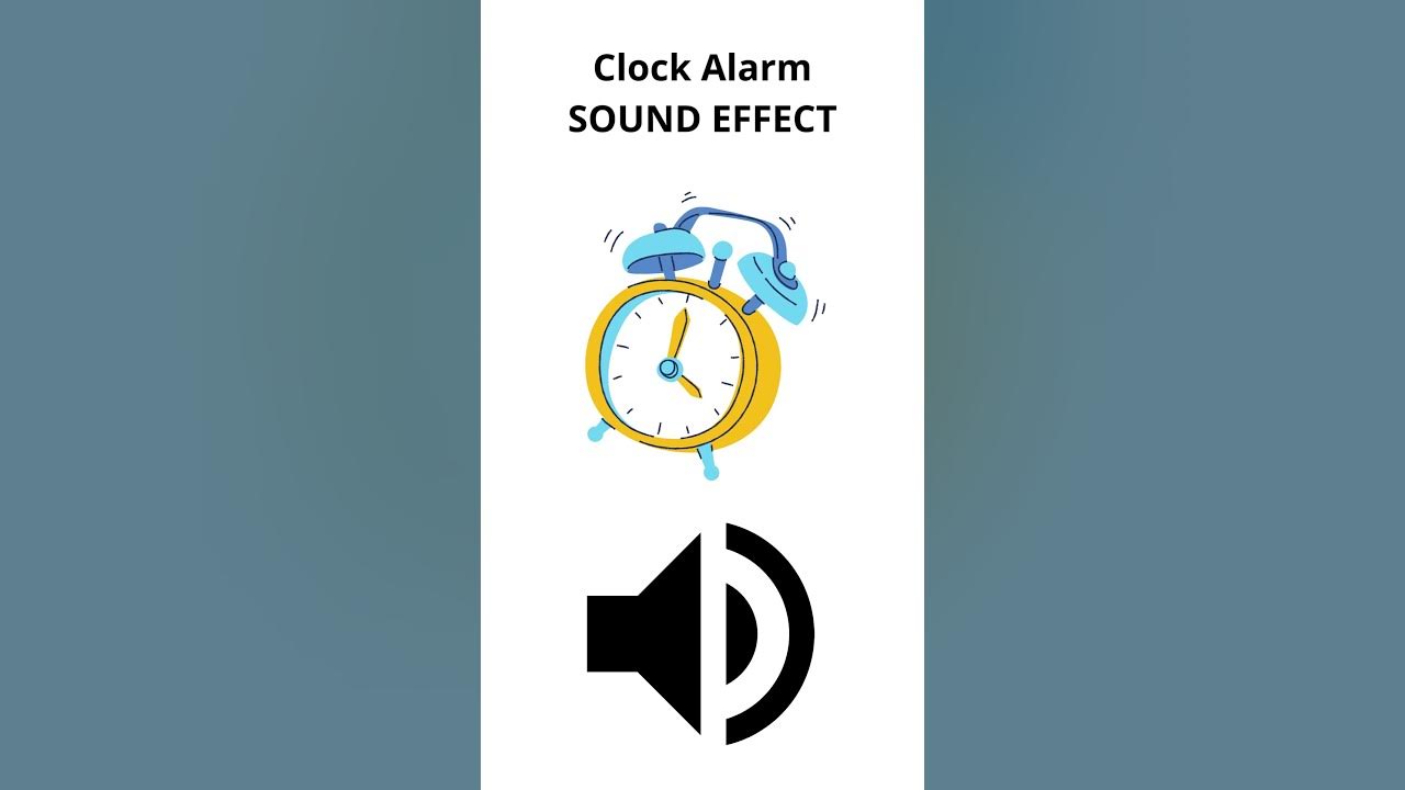 clock alarm sound effect