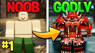 Going From Noob To Godly In Dungeon Quest #1